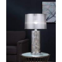 Acme Nordin Table Lamp In Chrome