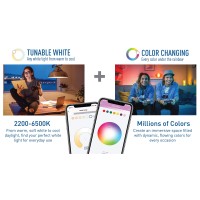 Exceptional smart lighting made simple Turn on off or dim your favorite shade of white light for everyday use or get the party started with millions of colors Control and manage your Cree Lighting Connected Max LED Smart Bulbs from anywhere Control on the