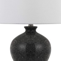 Complete the look of your sitting area with the inclusion of this ceramic made table lamp available in set of 2 Urn shaped silhouette and tapered drum shade completes the look and makes it an ideal piece of addition