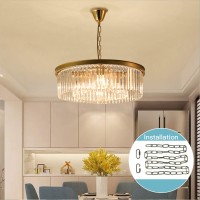 Helunsi Lighting Chain, 6 Feet Bronze Lighting Fixture Chain, Metal Chandelier Chain Extension, Pendant Lamp Fixture Chain With Connection Locks, Heavy Duty Chandelier Chain For Hanging Light - 6'