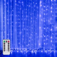 300 Led Window Curtain Lights, 8 Modes Fairy Lights With Remote, Usb Copper Wire String Lights For Wedding, Parties, Home, Bedroom, Garden, Outdoor Indoor Wall Decorations