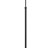 Benjara 10W Led Adjustable Metal Floor Lamp With Swing Arm, Black