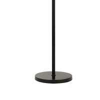 Benjara 10W Led Adjustable Metal Floor Lamp With Swing Arm, Black