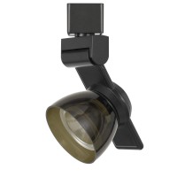 Benjara 12W Integrated Led Track Fixture With Polycarbonate Head, Black