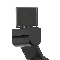 Benjara 12W Integrated Led Track Fixture With Polycarbonate Head, Black