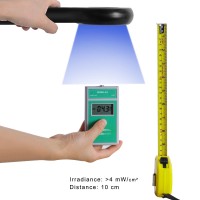 Maineng Portable Woods Lamp Uv Black Light For Analyzing Skin Nondestructive Testingndt Dogcat Care Bed Bug Inspection