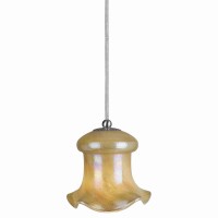 Benjara Bm223548 Bell Design Glass Shade Pendant Lighting With Cord, Beige And Silver