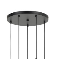 Add a tint of glamour and style with this sturdy metal constructed pendant lighting featuring transitional style Conical shaped 5 glass shade with metal brass accents completes the look The canopy is provided to facilitate mounting Wipe it with a soft clo