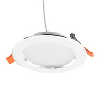 Ceiling Lights, 3000-6500K Motion Sensor Recessed Light, Led Sensor Ceiling Embedded Panel Light Human Body Motion Sensor Light, Recessed Lighting, Simple Retrofit Installation(7W)