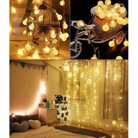 Mega-Loopolis 40Ft 100 Led Solar String Lights Outdoor, Waterproof Globe String Lights 8 Modes Indoor/Outdoor Fairy Crystal Ball Lights For Patio Yard Trees Christmas Wedding Party,Soft White Light