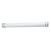 Benjara Bm220717 Pipe Design Metal Vanity Light With Hardwired Switch, Set Of 4, Large, White