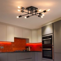 1Modern and minimalist popularity in recent years and for an excellent this semiflush mount offers a nod to industrial and modern style as it illuminates your spacethis semiflush pairs subtle geometric shapes with sharp lines for a modern industrial fixtu