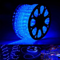 100Ft Led Rope Lights Outdoor 720 Led Connectable And Flexible Tube Lights With 8 Modes Waterproof Led Rope Lighting For Garde