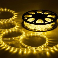 100Ft Led Rope Lights Outdoor 720 Led Connectable And Flexible Tube Lights With 8 Modes Waterproof Led Rope Lighting For Garde