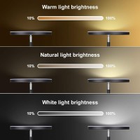 Dimunt Floor Lamp Led Floor Lamps For Living Room Bright Lighting, 27W/2000Lm Main Light And 7W/350Lm Side Reading Lamp, Adjustable 3 Colors Tall Lamp With Remote & Touch Control