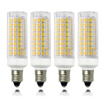 Hxwy E12 Led Bulb 7W E12 Bulb Equivalent To E12 75W Halogen Bulb Dimmable 120V 730Lm E12 Candelabra Base T3T4 Light Bulbs For