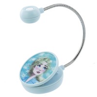 Withit Disney Frozen 2 Clip On Book Light - Elsa 3D - Led Reading Light With Clip For Books/Ebooks, Dimmable, Reduced Glare, Portable & Lightweight Bookmark Light For Kids, Batteries Included