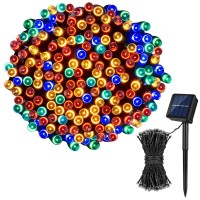 Koxly Solar String Lights,72Ft 200 Led 8 Modes Solar Powered Christmas Lights Outdoor String Lights Waterproof Fairy Lights For Garden Party Wedding Xmas Tree