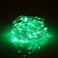 Metaku Fairy Lights Battery Operated 10Ft/3M 30 Led String Lights Twinkle Christmas Lights Indoor Decorative Mini Lights For Home Bedroom Garden Wedding Party Festival Decorations (Green, 1 Pack)