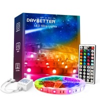 Daybetter Led Lights For Bedroom, 32.8Ft Led Strip Lights 5050 Rgb Color Changing Strip Light With Remote Control, Led Light For Room Decor, Home Decor