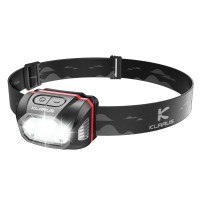 Klarus Hm1 440 Lumens Headlamp Rechargeable, Head Lamp With Motion Sensor, 5 Modes 70 Hours Runtime Headlight, Ipx6 Waterproof Led Head Lights For Forehead, Head Lamps For Running Cycling Fishing