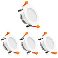 2 Inch Led Downlight Recessed Lighting Dimmable Ceiling Light 3W 4000K Natural White Cri80 With Led Driver35W Halogen Equiv