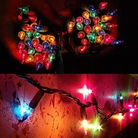 Christmas Lights, 150 Lights Incandescent Mini String Light, 120V Ul Certified Xmas Tree Lights For Christmas, Patio, Holiday, Party, Home, Indoor Outdoor Decoration, Multicolor