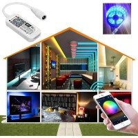 Smart Wifi Led Controller Rgb Led Strip Lights Wireless Controller Compatible With Alexa Google Home Ifttt Free Magic Hom