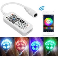 Smart Wifi Led Controller Rgb Led Strip Lights Wireless Controller Compatible With Alexa Google Home Ifttt Free Magic Hom