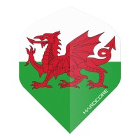 Red Dragon Hardcore Xt Wales Flag Dart Flights