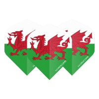 Red Dragon Hardcore Xt Wales Flag Dart Flights