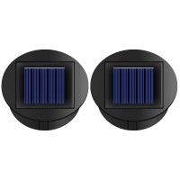 Znycye 2 Pack Solar Light Replacement Toptop Size 315 Inch Bottom Size 276 Inchwaterproof Solar Light Replacement Kit For O