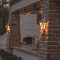 The Baytown II Bulb Solar Outdoor Wall Sconce 105BP250240 features a sophisticated attractive design inspired by 19thcentury architecture and lighting Easily mount this solarpowered fixture on an outdoor wall that receives plenty of sunlight during the da