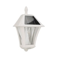 The Baytown II Bulb Solar Outdoor Wall Sconce 105BP250240 features a sophisticated attractive design inspired by 19thcentury architecture and lighting Easily mount this solarpowered fixture on an outdoor wall that receives plenty of sunlight during the da