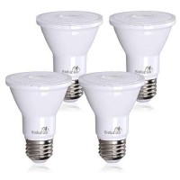 Bioluz Led Par20 Led Bulbs 5000K 90 Cri 5.5W = 75W Replacement 500 Lumen Dimmable Lamp - Ul Listed & Title 20 (5000K Daylight, 4-Pack)