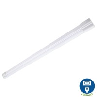 Maxxima 24 Inch Linkable Led Under Cabinet Light 1200 Lumens Warm White 3000K White Onoff Switch Plug In Energy Star