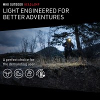 Ledlenser Mh8 Lightweight Rechargeable Headlamp With Removable Headstrap High Power Led 600 Lumens Backpacking Hiking Camp