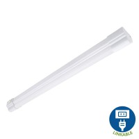 Maxxima 18 Inch Linkable Led Under Cabinet Light 900 Lumens Warm White 3000K White Onoff Switch Plug In Energy Star