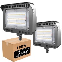 Package 2 100W LED Flood Light