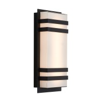 Artika Glow Box 13W Led Outdoor/Indoor Wall Light, Black Ideal For Porch, Garage, Living Room, Bedroom, Hallway - 430 Lumens, 3000 Kelvin, Made Of Steel