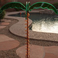 Features EyeCatching Design Adds A Festive Look To Your Outdoor Living Space Constructed With Quality Steel And A UVProtected Film For Lasting Vibrant Color Bright Safe And Energy Efficient LED Rope Lighting Collapsible Portable And Easy To Store Easy To 