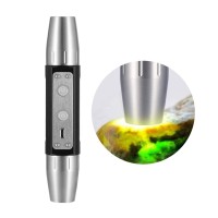 Eecoo Led Expert Jade Flashlight, Usb Rechargeable Flashlight, Dual-Head 6 Light Sources, 6 Lighting Modes For Detecting Jade, Jewelry, Agate, Banknotes