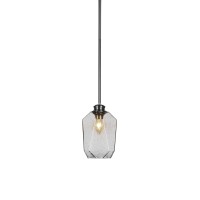 Rocklin Stem Hung Pendant Shown In Brushed Nickel Finish With 6.75