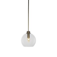 Kimbro Stem Hung Pendant Shown In New Age Brass Finish With 9.75