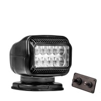 Golight 20214Gt Radioray Led Permanent Mount Hardwired Dash Remote-Black