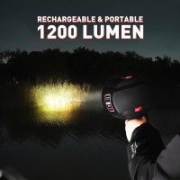 Goodsmann Handheld Spotlight 1200 Lumen 12V Plug In Spotlights For Boat Marine Corded Spot Light 437 Yards Car Charger Searchlig