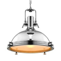 Xindar Pendant Light Industrial Dome Chandelier With Frosted Glass Diffuser Pendant Lamp For Kitchen Island Barn Restaurant