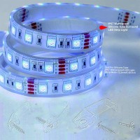 Atb 100Pack Outdoor Led Strip Light Mounting Bracket Fixing Clips One Side Clips With 102 Pieces Screws Ideal For 10 Mm And 12M