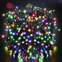 Ilikable Outdoor Decoration Lights Battery Powered Courtyard Decorative Lights 8 Modes Waterproof Decoration Lights For Holiday Wedding Party Home Yard -Colorful.