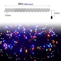 Ilikable Outdoor Decoration Lights Battery Powered Courtyard Decorative Lights 8 Modes Waterproof Decoration Lights For Holiday Wedding Party Home Yard -Colorful.